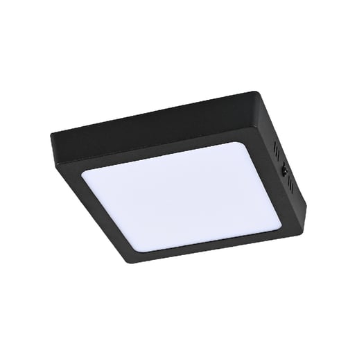 Lámpara Plafón LED de Sobreponer 12 W, Luz de Día, Interiores, No atenuable, LED integrado