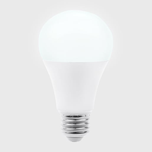 Foco A19 LED 13 W, Luz de Día, Base E27, Atenuable