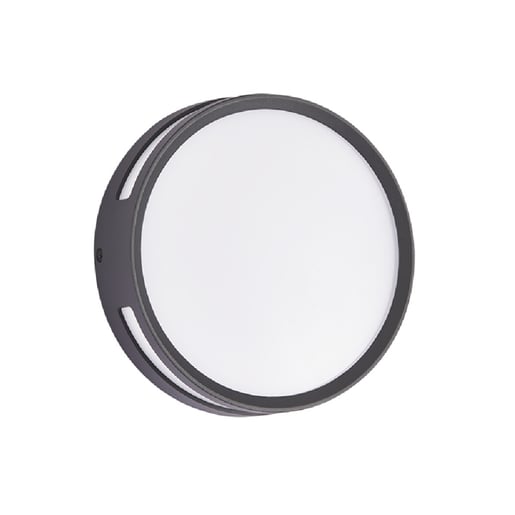 Lámpara de Pared Arbotante LED Exterior, 13 W, Luz Cálida Brillante, IP54, No atenuable, LED integrado