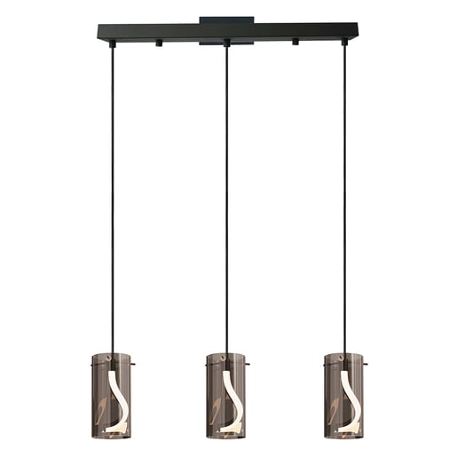 Lámpara Colgante LED de Cristal 15.5 W, Luz Cálida Brillante, 1.50 m de Altura, No atenuable Lámpara Colgante LED de Cristal 15.5 W, Luz Cálida Brillante, 1.50 m de Altura, No atenuable