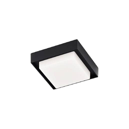 Lámpara Plafón LED de Sobreponer 15 W, Luz Suave Cálida, IP54, IK05, Interior y Exterior, LED integrado