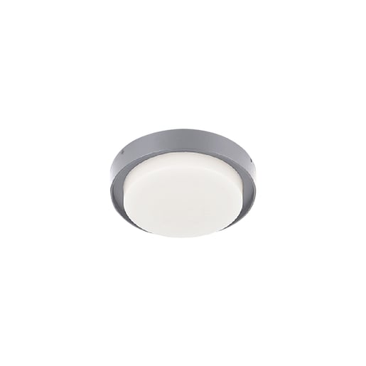 Lámpara Plafón LED Techo 15 W, Luz Cálida Brillante, IP54, IK05, Interior y Exterior, LED integrado