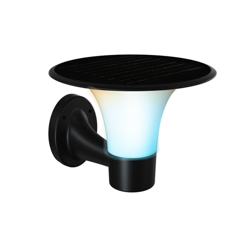 Lámpara Solar Arbotante LED 15 W, Luz Blanca Ajustable, Sensor de Movimiento, Modos de Luz, IP65, IK06 Lámpara Solar Arbotante LED 15 W, Luz Blanca Ajustable, Sensor de Movimiento, Modos de Luz, IP65, IK06