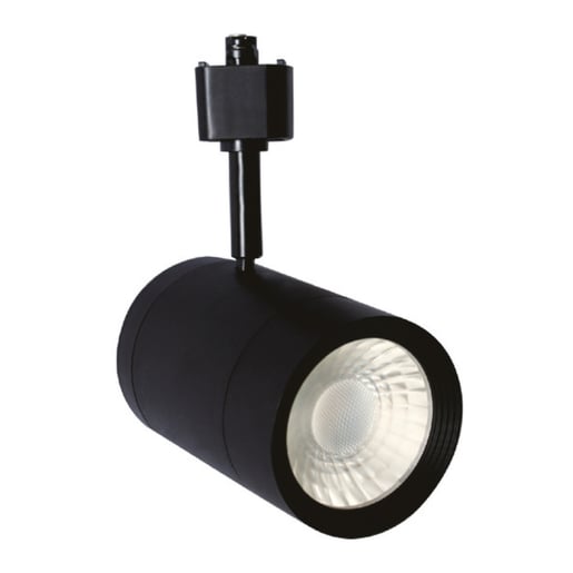 Lámpara de interior Spot LED para riel, 16 W, Luz suave cálida, dirigible