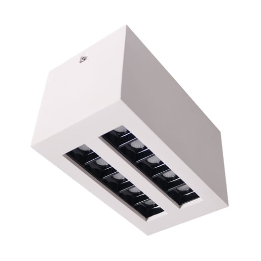 Spot LED de interior, 16 W, Luz Cálida Brillante Sobreponer