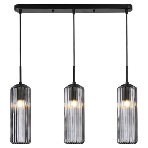 Lámpara Colgante de Cristal 1.92 m de Altura, Potencia Máx. 180 W, 1 Base E27, No incluye foco Lámpara Colgante de Cristal 1.92 m de Altura, Potencia Máx. 180 W, 1 Base E27, No incluye foco