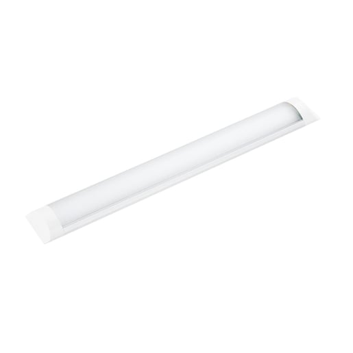 Lámpara Regleta LED 60 cm Sobreponer 18 W, Luz Blanca Neutra, No atenuable, LED integrado