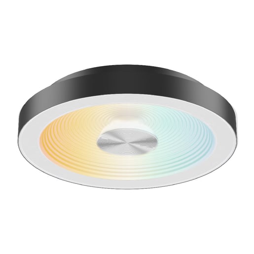 Lámpara Plafón LED Techo 18 W, Luz Blanca Ajustable, IP54, IK06, No atenuable