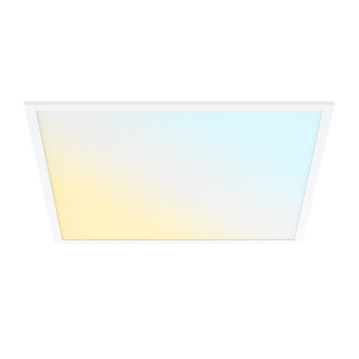 Panel LED Backlight 2x2 Empotrable 20 W, Luz Blanca Ajustable, IRC 80, No atenuable