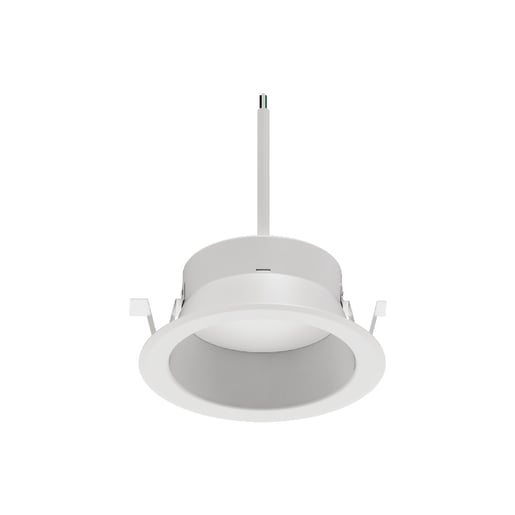 Lámpara Downlight LED 20 W Bote Integral, Luz Cálida Brillante, Antideslumbrante, No atenuable, LED integrado