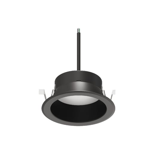 Lámpara Downlight LED 20 W Bote Integral, Luz Cálida Brillante, Antideslumbrante, No atenuable, LED integrado