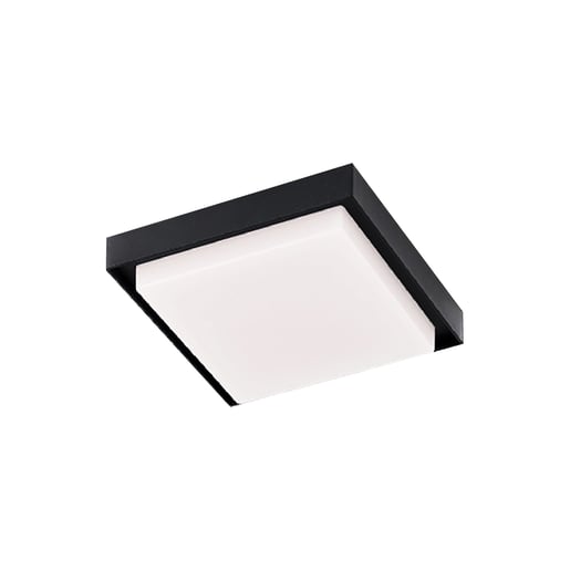 Lámpara Plafón LED Techo 24 W, Luz Cálida Brillante, IP54, IK05, Interior y Exterior, LED integrado