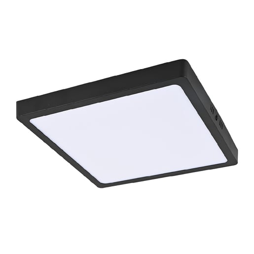 Lámpara Plafón LED Techo 24 W, Luz Cálida Brillante, Interiores, No atenuable, LED integrado