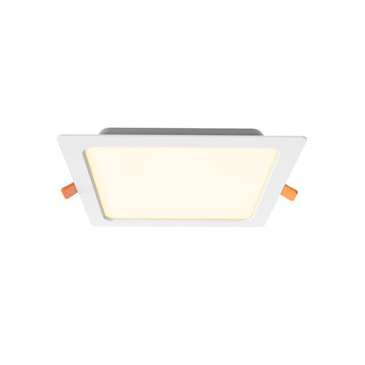 Lámpara Empotrable Downlight LED 24 W, Luz Cálida Brillante, No atenuable, Multivoltaje Lámpara Empotrable Downlight LED 24 W, Luz Cálida Brillante, No atenuable, Multivoltaje