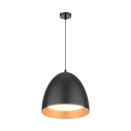 Lámpara Colgante LED de Metal 25 W, Luz Cálida Brillante, 1.84 m de Altura, No atenuable Lámpara Colgante LED de Metal 25 W, Luz Cálida Brillante, 1.84 m de Altura, No atenuable