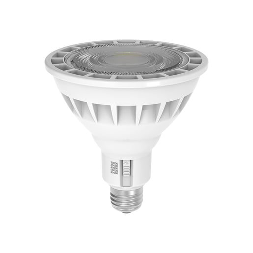 Foco PAR38 LED 28 W, Base E27, Luz Blanca Ajustable, IP65, No atenuable