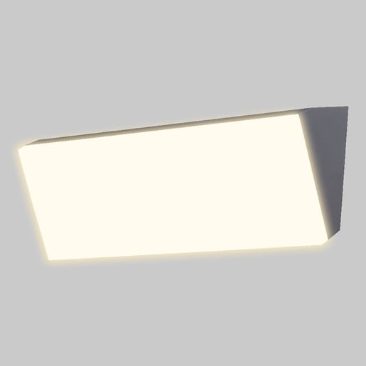 Lámpara de Pared Arbotante LED Exterior 30 W, Luz Cálida Brillante, IP65, IK08, No atenuable, LED integrado