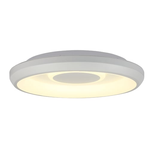 Lámpara de Techo Plafón LED 36 W, Luz Blanca Ajustable con Aros de Luz, No atenuable Lámpara de Techo Plafón LED 36 W, Luz Blanca Ajustable con Aros de Luz, No atenuable