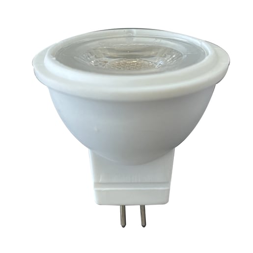 Foco MR11 LED 3 W, Luz Cálida Brillante, Base G4, No atenuable