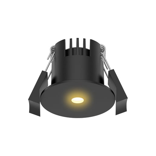 Lámpara Downlight LED Empotrable 3 W, Luz Cálida Brillante, IRC 90, UGR <19, No atenuable