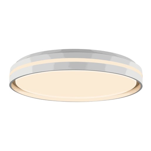 Lámpara de Techo Plafón LED 40 W, Luz Blanca Ajustable con Aro de Luz, No atenuable Lámpara de Techo Plafón LED 40 W, Luz Blanca Ajustable con Aro de Luz, No atenuable