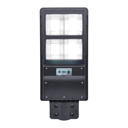 Lámpara Solar LED 40 W, Luz de Día, Sensor de Movimiento, Control remoto incluido, Batería Integrada, IP65, IK06, LED integrado