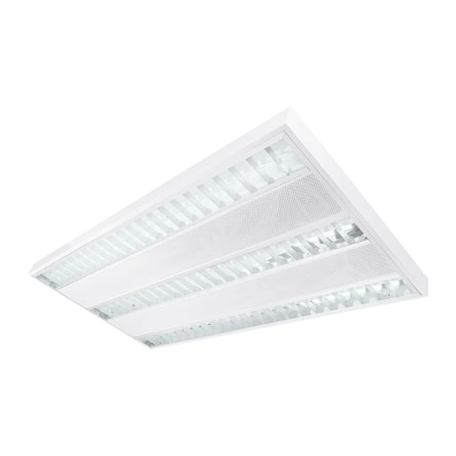 Lámpara Gabinete LED 2x4, 48 W, Luz de Día, 3 Bases G5, No atenuable, Focos T5 incluidos