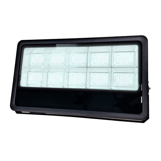 Reflector LED Exterior 500 W, Luz de Día, IP65, IK08, No Atenuable, LED integrado