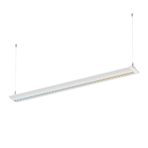 Lámpara Lineal LED Interconectable 1.16 m, 50 W, Luz Blanca Ajustable, UGR<19, No atenuable, LED integrado