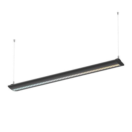 Lámpara Lineal LED Interconectable 1.16 m, 50 W, Luz Blanca Ajustable, UGR<19, No atenuable, LED integrado