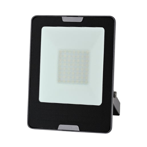 Reflector LED Exterior 50 W, Luz Ámbar, IP65, IK07, No Atenuable, LED integrado