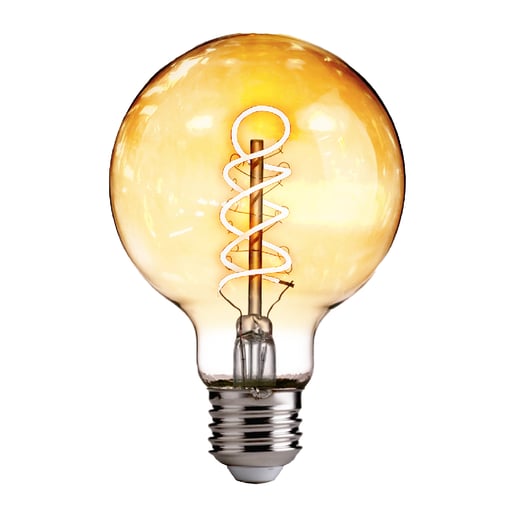 Foco Vintage LED Inteligente Globo G25 WiFi 5.5 W, Luz Blanca Ajustable, Base E27, Atenuable, Compatible con App móvil y Asistentes de voz Foco Vintage LED Inteligente Globo G25 WiFi 5.5 W, Luz Blanca Ajustable, Base E27, Atenuable, Compatible con App móvil y Asistentes de voz