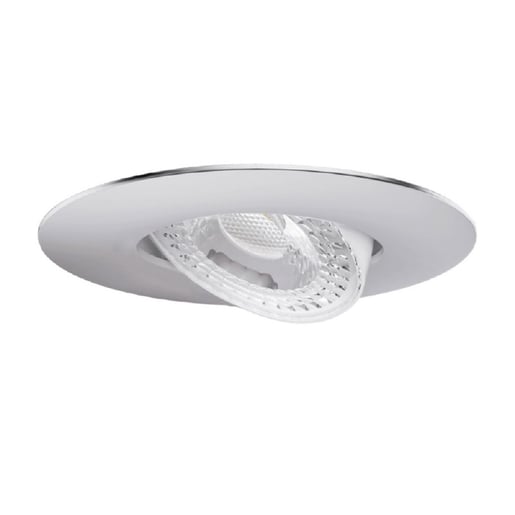 Lámpara Downlight LED Empotrable 5.5 W, Luz de Día, No atenuable, LED integrado