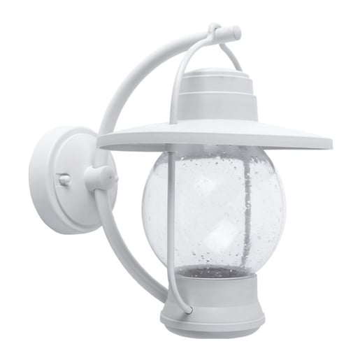 Lámpara de Pared Arbotante Tipo Farol Exterior, Ideal Zona Costera 60 W, Base E27, IP44, No incluye foco