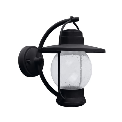 Lámpara de Pared Arbotante Tipo Farol Exterior, Ideal Zona Costera 60 W, Base E27, IP44, No incluye foco