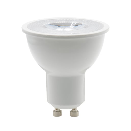 Foco GU10 LED 6W, Luz Blanca Neutra, Base GU10, No atenuable