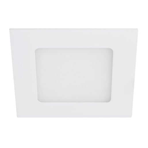 Lámpara Downlight LED Empotrable 6 W, Luz de Día, No atenuable, LED integrado