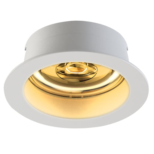 Lámpara Empotrable Downlight LED 7 W, Luz Cálida Brillante, No atenuable Lámpara Empotrable Downlight LED 7 W, Luz Cálida Brillante, No atenuable