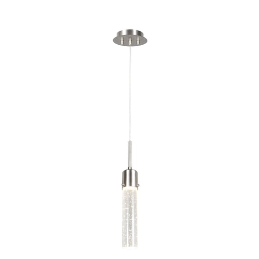 Lámpara Colgante LED de Cristal 2.18 m de Altura, 8 W, Luz Cálida Brillante, No atenuable Lámpara Colgante LED de Cristal 2.18 m de Altura, 8 W, Luz Cálida Brillante, No atenuable