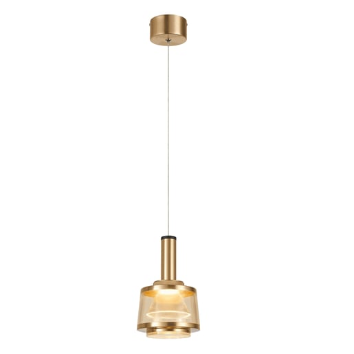 Lámpara Colgante LED de Acrílico 8 W, Luz Cálida Brillante, IRC 90, 1.50 m de Altura, No atenuable Lámpara Colgante LED de Acrílico 8 W, Luz Cálida Brillante, IRC 90, 1.50 m de Altura, No atenuable