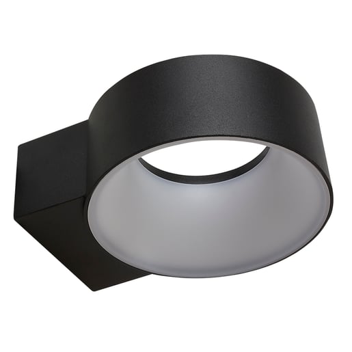 Lámpara de Pared Arbotante LED Exterior 8 W, Luz Suave Cálida, IP65, No atenuable, LED integrado