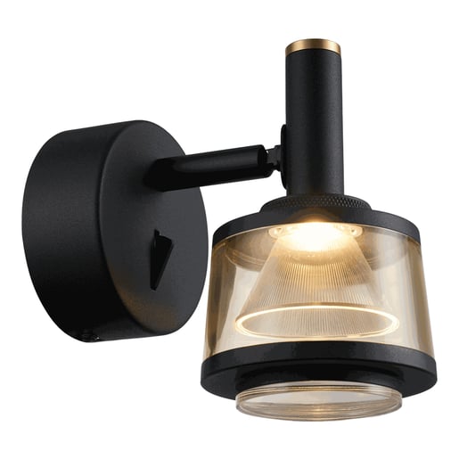 Lámpara de Pared Arbotante LED 8 W, Luz Cálida Brillante, IRC 90, No atenuable Lámpara de Pared Arbotante LED 8 W, Luz Cálida Brillante, IRC 90, No atenuable