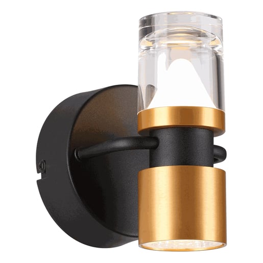 Lámpara de Pared Arbotante LED 8 W, Luz Cálida Brillante, IRC 90, No atenuable Lámpara de Pared Arbotante LED 8 W, Luz Cálida Brillante, IRC 90, No atenuable