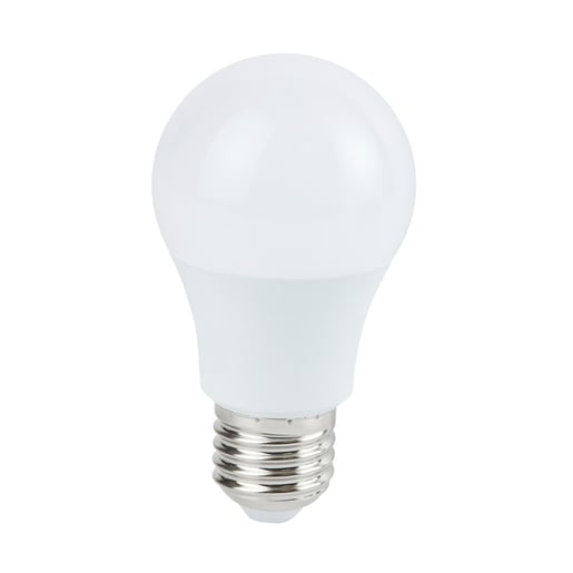 Paquete de 2 Focos A19 LED 5 W, Luz de Día, Base E27, No atenuables