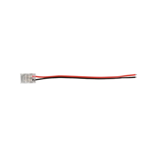 Paquete de 10 Cables de Alimentación para Tira LED 24 V 10 mm con 1 Conector 2 pines Paquete de 10 Cables de Alimentación para Tira LED 24 V 10 mm con 1 Conector 2 pines