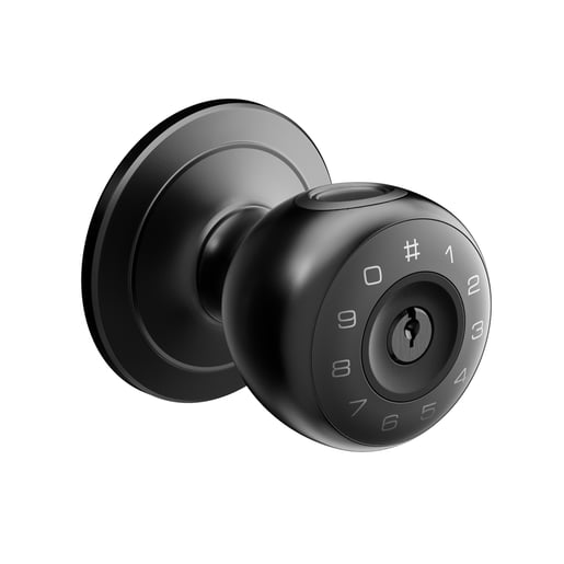 Perilla de Puerta Digital Inteligente Bluetooth, 5 Métodos de Apertura, Apertura Ajustable, IP52, Compatible con App móvil Perilla de Puerta Digital Inteligente Bluetooth, 5 Métodos de Apertura, Apertura Ajustable, IP52, Compatible con App móvil