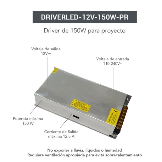 DRIVERLED12V150WPR DRIVERLED12V150WPR