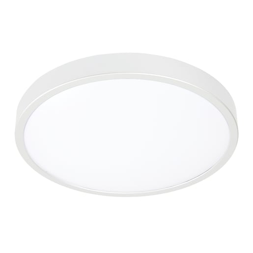 Lámpara Plafón LED Techo 16 W, Luz Cálida Brillante, Interiores, No atenuable, LED integrado