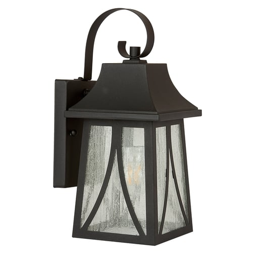 Lámpara de Pared Arbotante Tipo Farol Exterior, Potencia Máx. 60 W, Base E27, IP44, No incluye foco