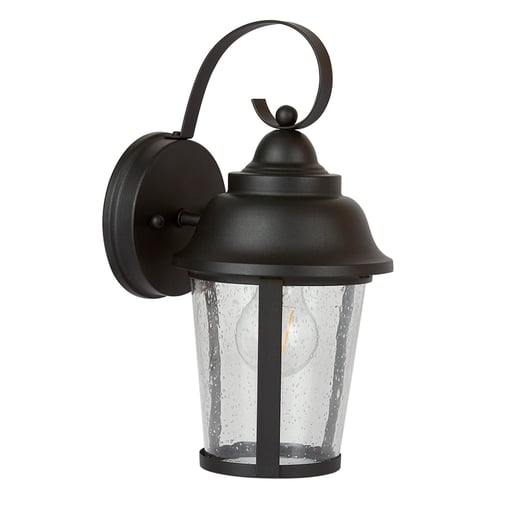 Lámpara de Pared Arbotante Tipo Farol Exterior, Potencia Máx. 60 W, Base E27, IP44, No incluye foco